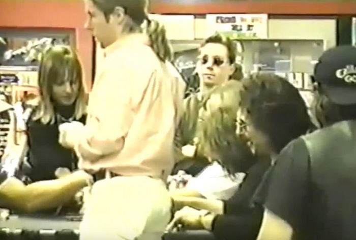 Harmony House Records and Tapes - Taylor - 1998 In-Store Appearance By Black Sabbath 1